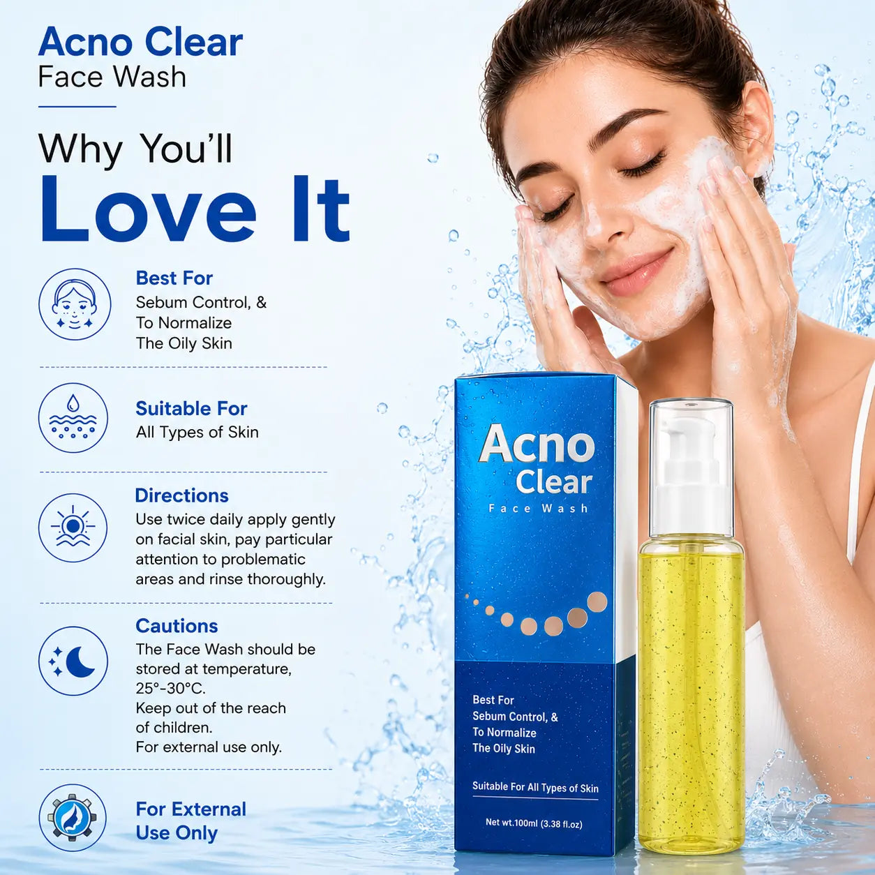 Acno Clear Face Wash