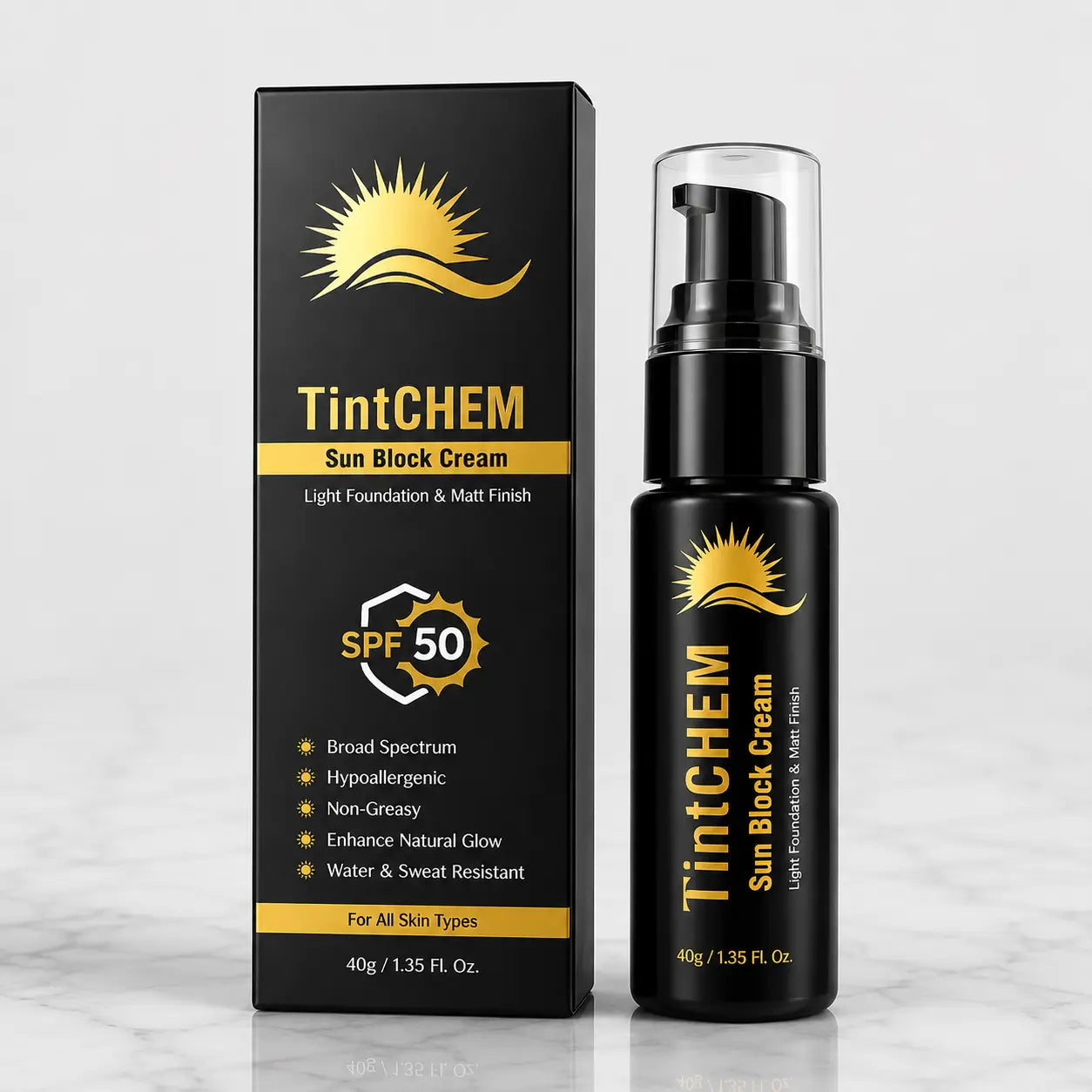 TintCHEM Sun Block Cream SPF 50